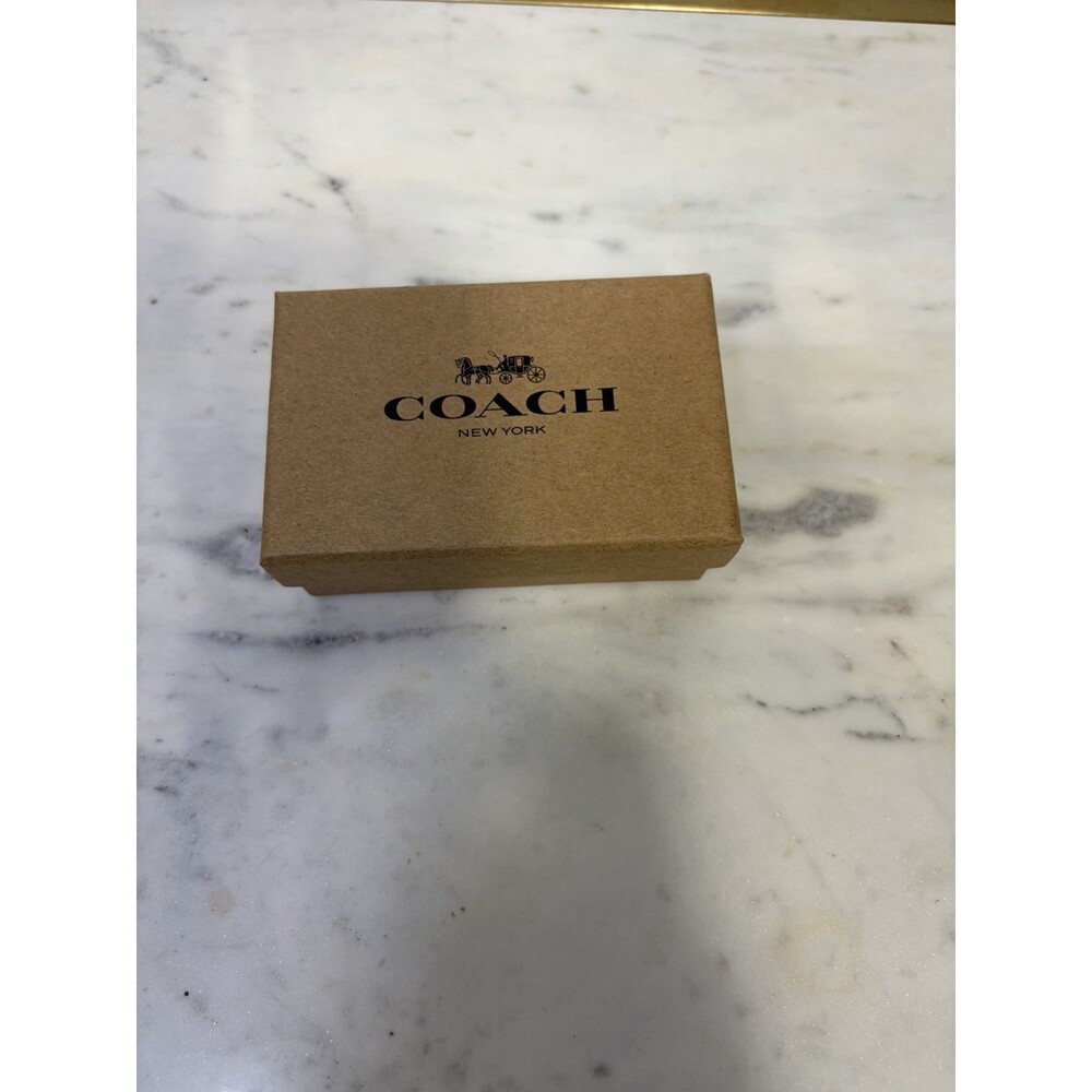 Coach Sculpted Signature Belt Buckle Silver - Picture 4 of 4